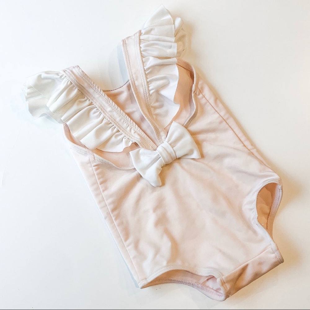 Ruffle Bow Swimsuit